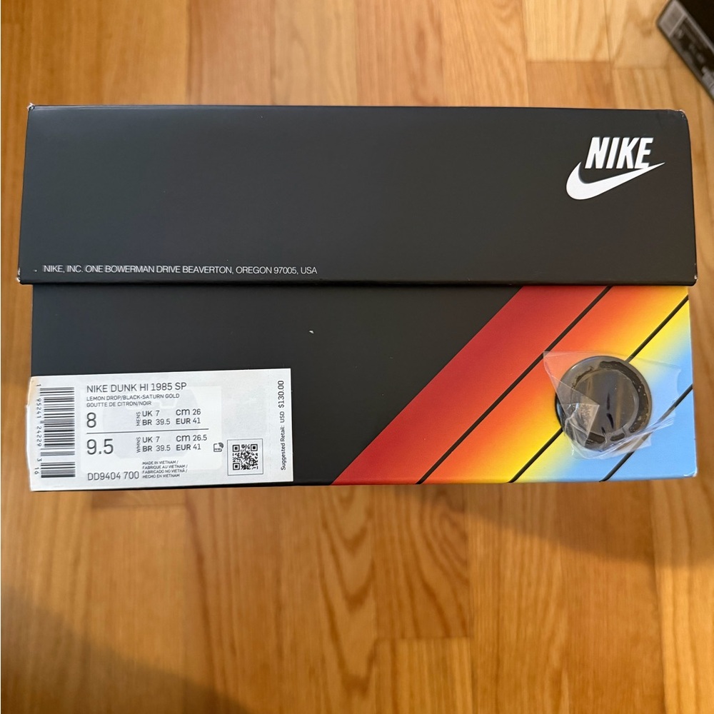 Nike dunk hi 1985 size 8 - Picture 6 of 6